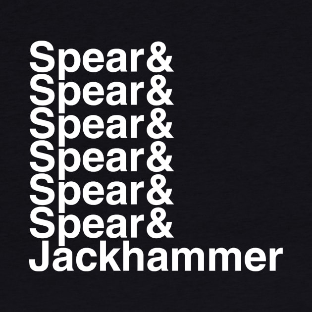 Spear & Jackhammer Helvetica List by DennisMcCarson